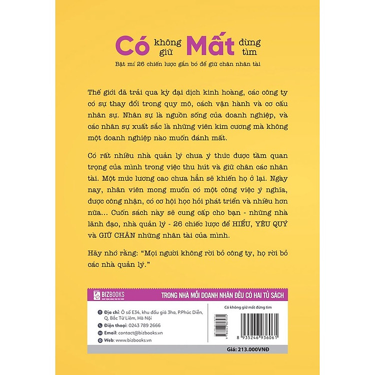 Sách: Giữ chân nhân tài tại Unibooks - Ảnh 2