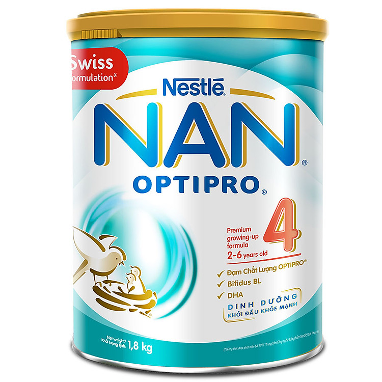 Sữa Bột Nestlé NAN Optipro 4 (1.8kg)