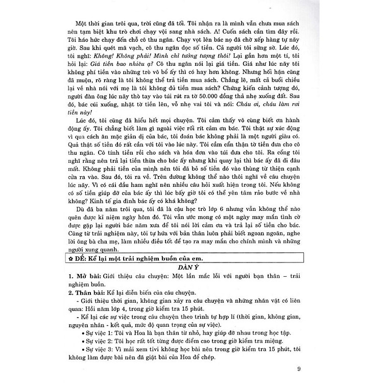 Những Bài Làm Văn Mẫu Lớp 6 - Ảnh 7