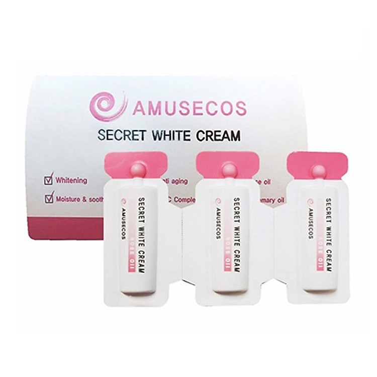 DUNG DỊCH LÀM HỒNG VÀ SE KHÍT VÙNG KÍN AMUSECOS SECRET WHITE CREAM ROSE OIL