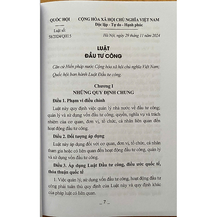 Luật Đầu Tư Công - Ảnh 3