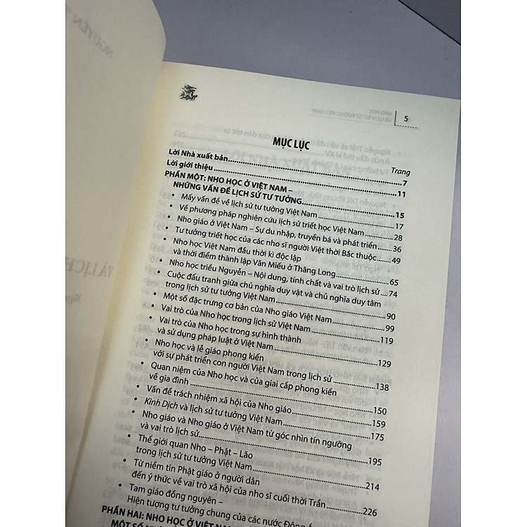 NHO HỌC VÀ LỊCH SỬ TƯ TƯỞNG VIỆT NAM (Tái bản 2024) - Ảnh 4