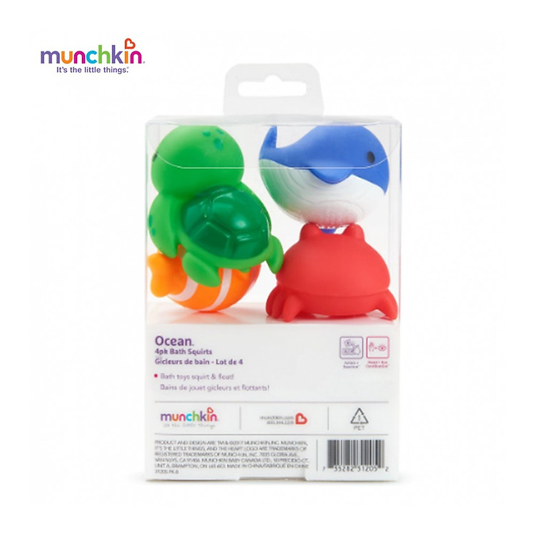 Bộ sinh vật biển Munchkin KM31205 Chính hãng Giá rẻ - Hình ảnh 3