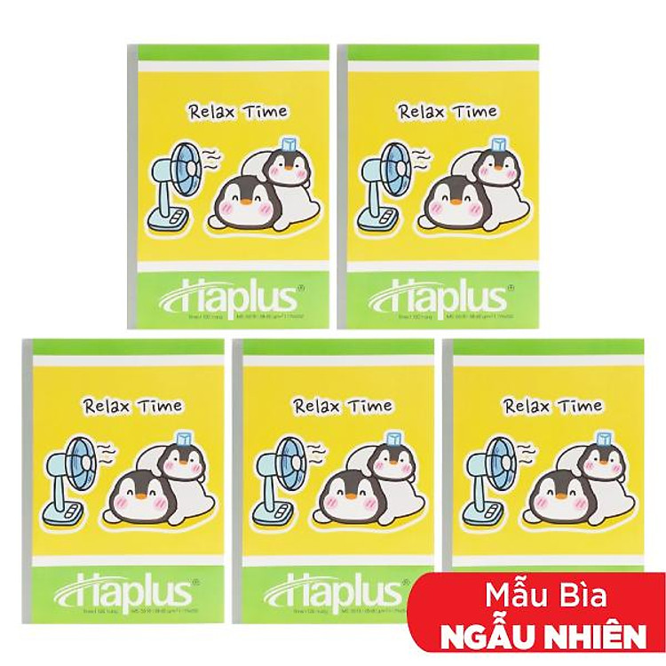 Tập Kẻ Ngang 120 Trang ĐL 58-60g/m2 (5 quyển)