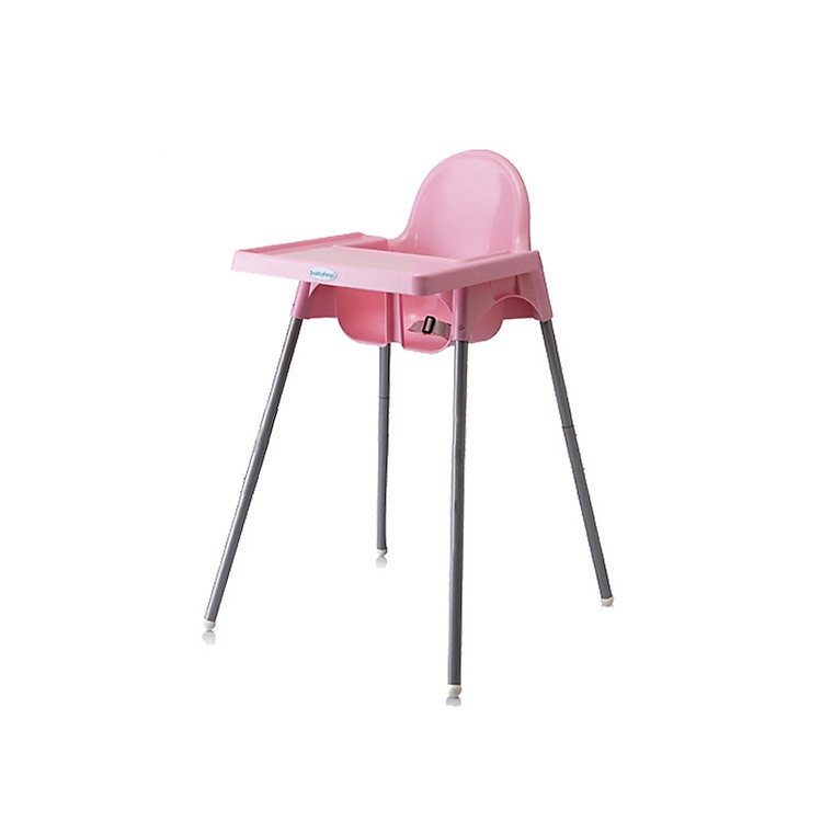 Ghế Ăn Glosby Babyhop BH-501P – Hồng - Chân cố định