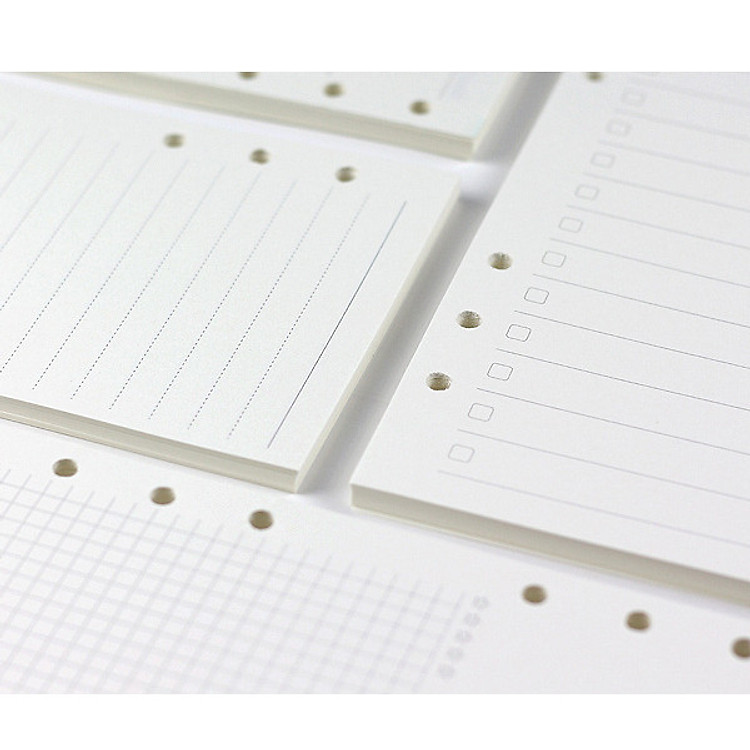 Ruột sổ còng refill planner, 45 tờ/ tập