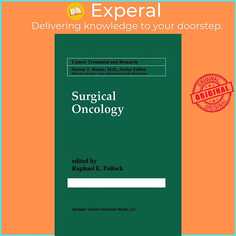 Sách - Surgical Oncology by Raphael E. Pollock (UK edition, hardcover)