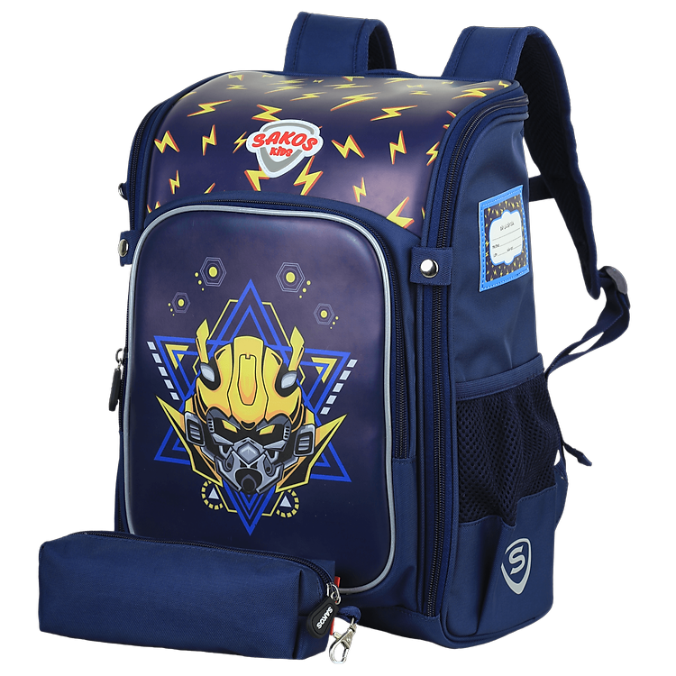 Ba Lô Học Sinh Kid Bingo Kèm Bóp Viết - Sakos SBO020TRNG00 - Ảnh 5