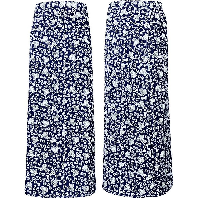 Bộ 2 váy chống nắng 2 lớp họa tiết