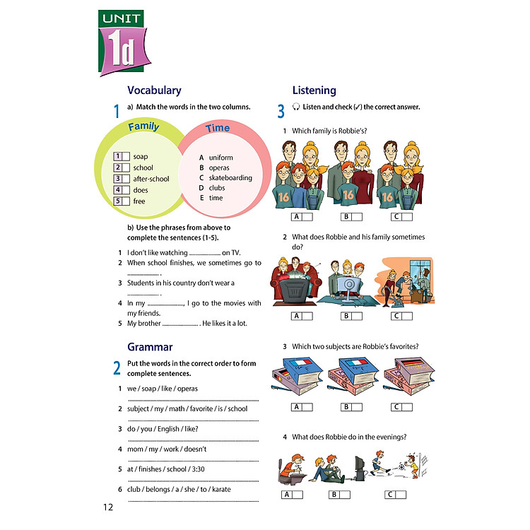 Access Grade 7 Workbook - Ảnh 6