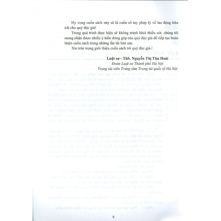 500 Câu Hỏi Và Tình Huống Giải Quyết Các Vướng Mắc, Tranh Chấp Lao Động Theo Bộ Luật Lao Động Năm 2019 - Ảnh 4