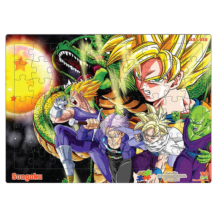 Combo 03 bộ tranh xếp hình A3 Chính hãng Tiết kiệm - Hình ảnh 3