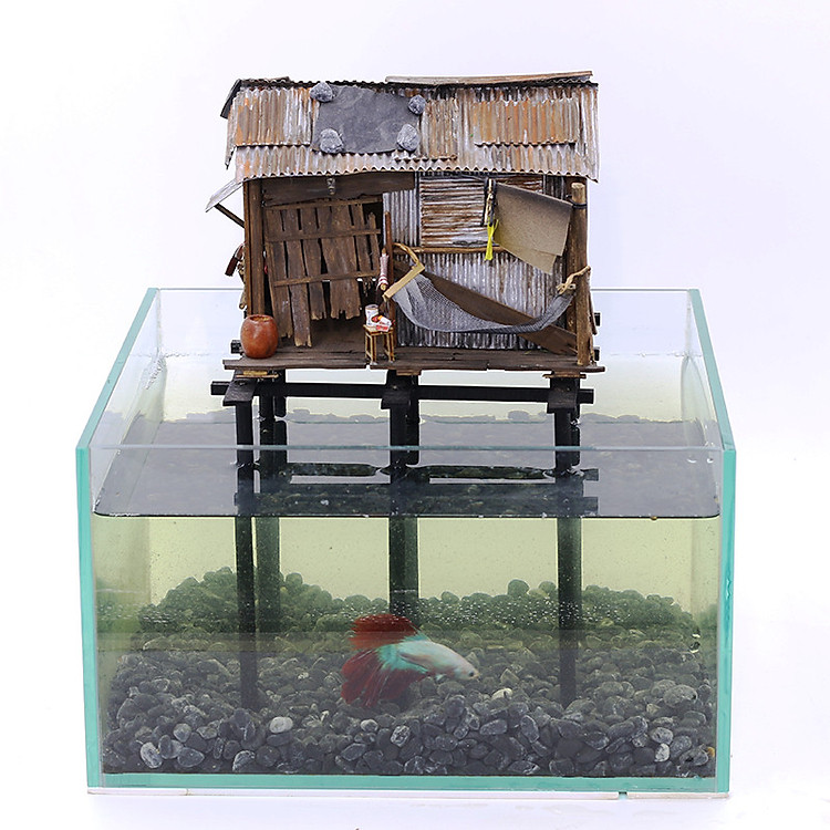 Mua Mô Hình Tự Lắp Ráp Nhà Sàn - NS02 Chính hãng Giá tốt - Hình ảnh 4