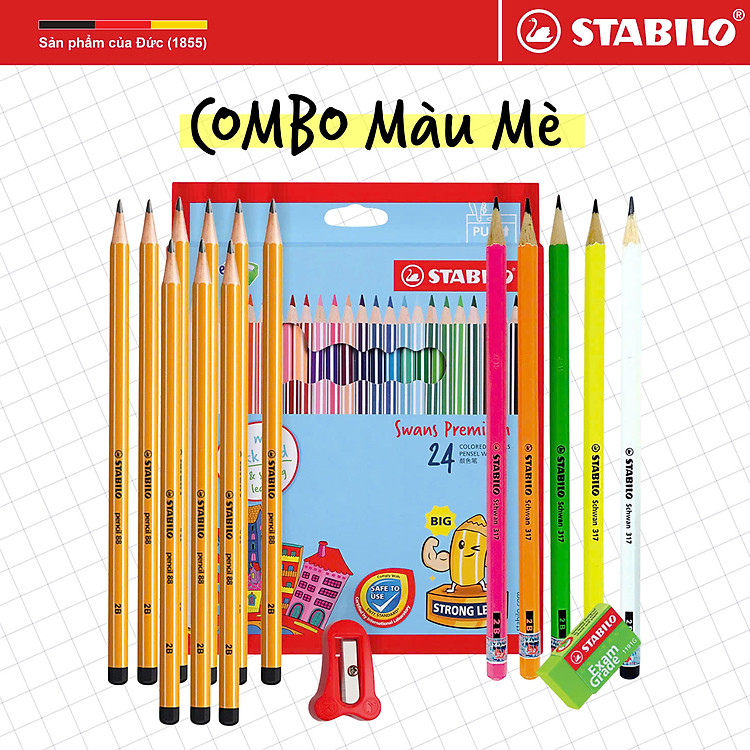 Combo Bút Màu STABILO (30 món) - Ảnh 2