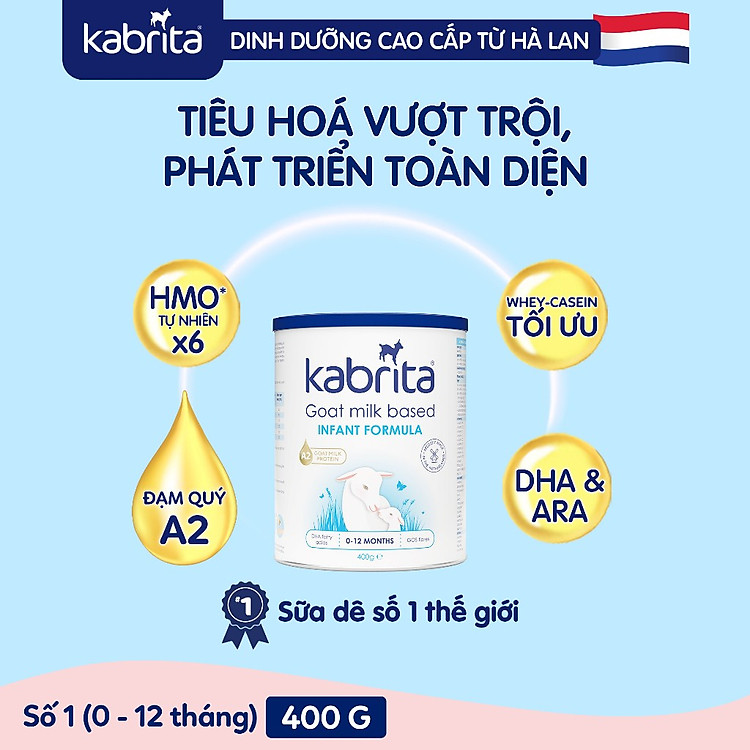 Sữa Dê Kabrita Chính Hãng 400g, 800g Tin cậy Tiết kiệm - Hình ảnh 5