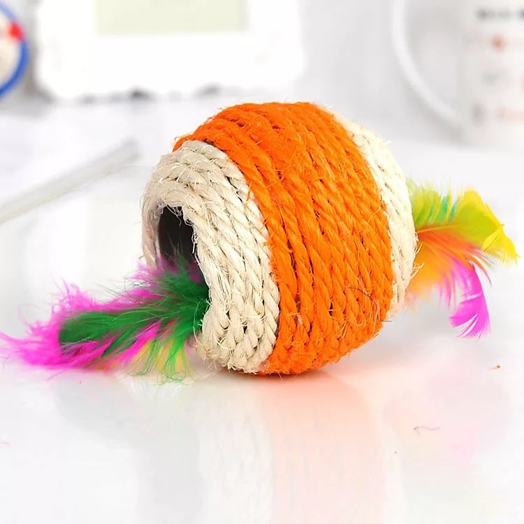 Đồ chơi bóng cào móng cho mèo