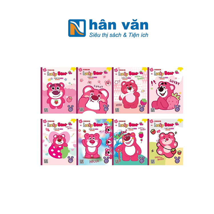 Tập Học Sinh ViBook Lucky Bear 96 Trang 80gsm
