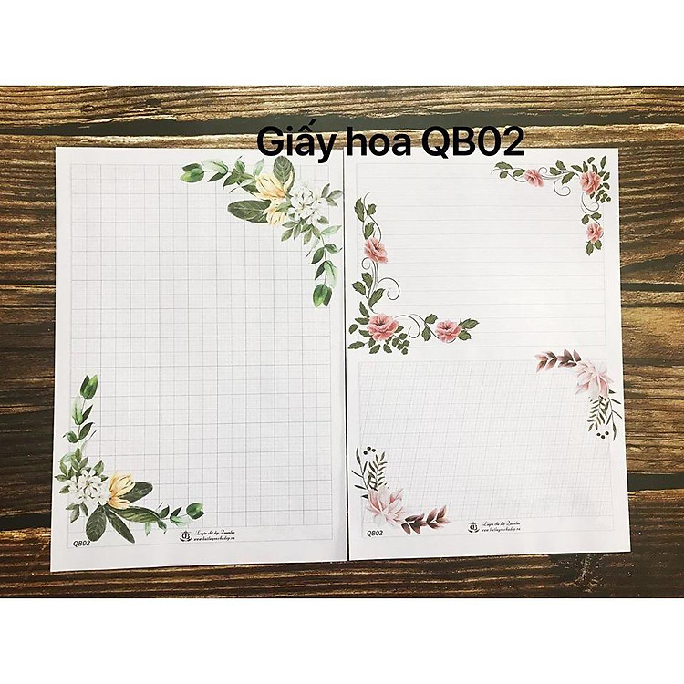 Giấy hoa luyện chữ đẹp
