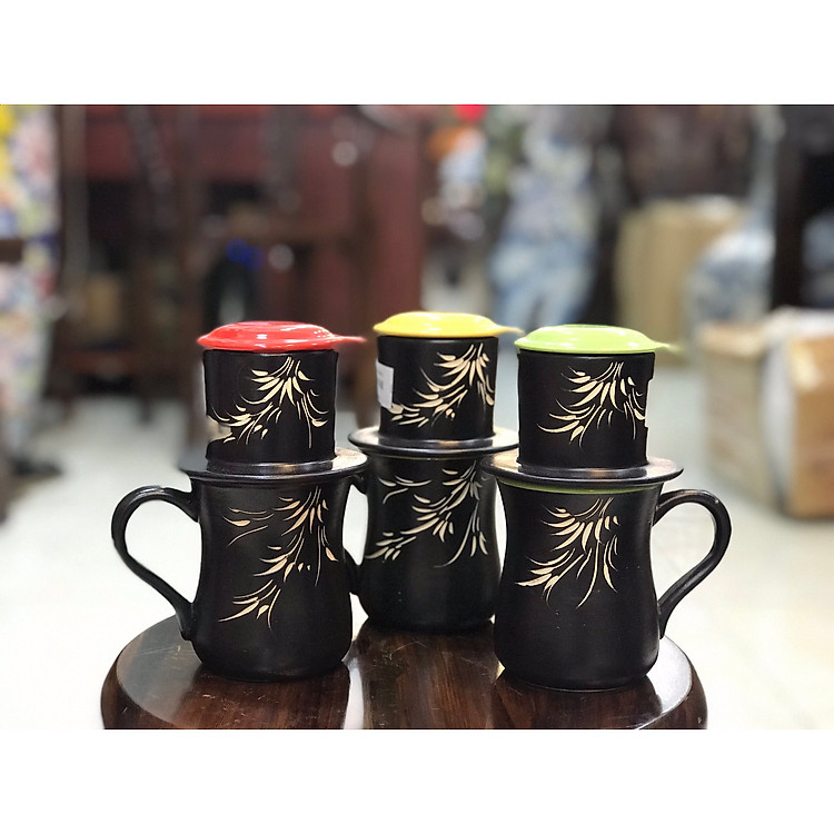 Phin Cà Phê Cao Hình Lá Trúc