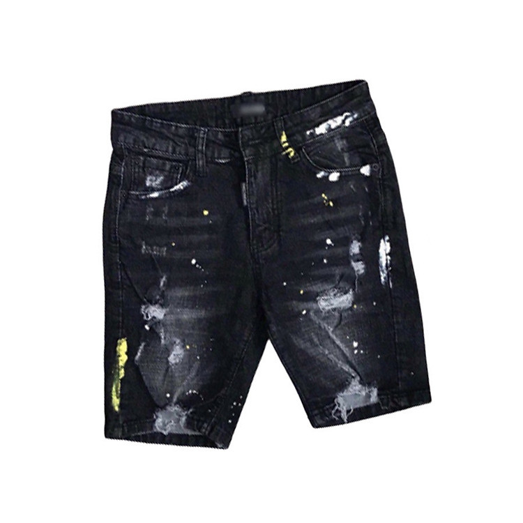 QUẦN SHORT JEAN NAM WASH RÁCH CAO CẤP