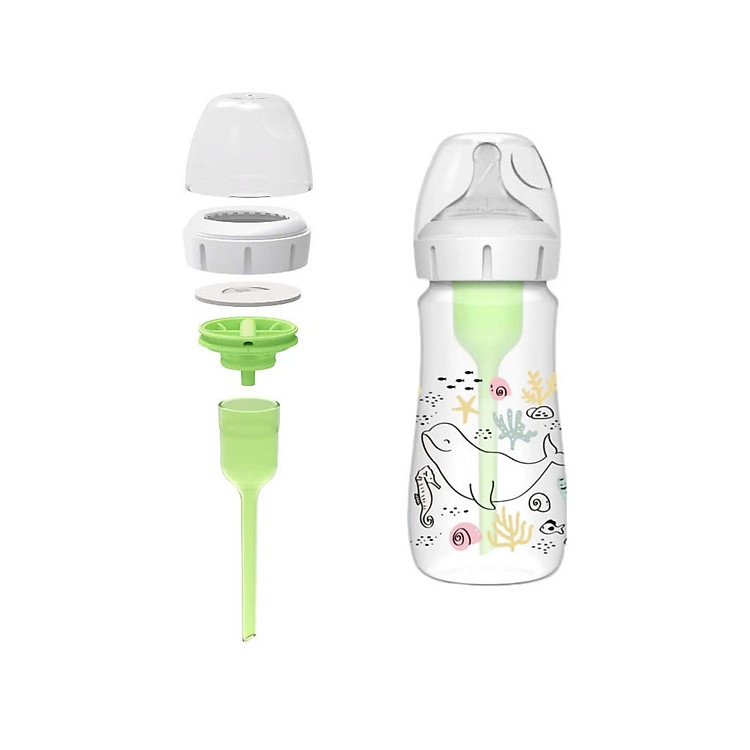 Bình sữa Dr.Brown's Options Plus 270ml Chính hãng Giá tốt - Hình ảnh 2