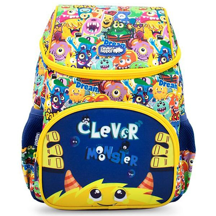 Ba Lô Clever Hippo Hoodie BM3105 – Màu Vàng