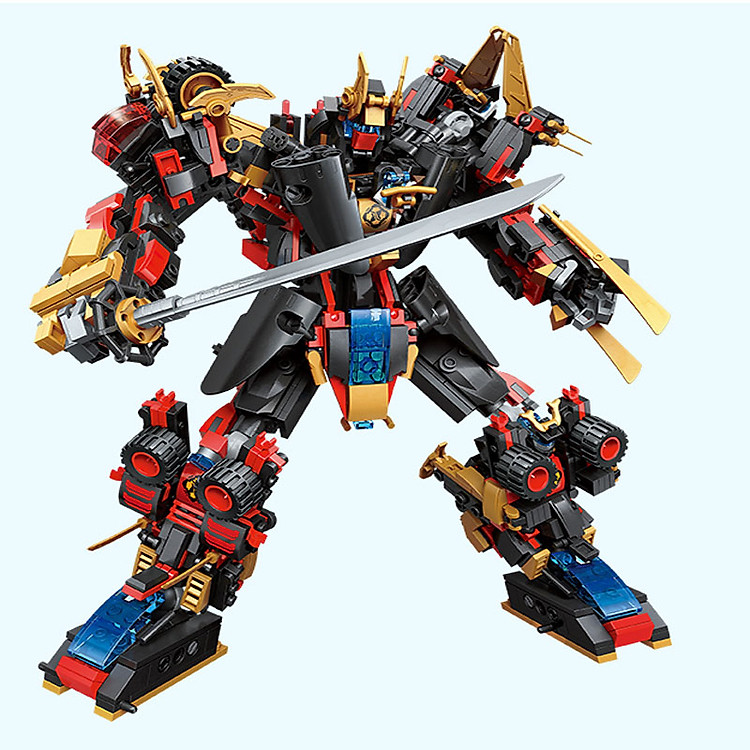 Mua Đồ chơi lắp ráp Robot Biến Hình 6 trong 1 Chính hãng Ưu đãi - Hình ảnh 4