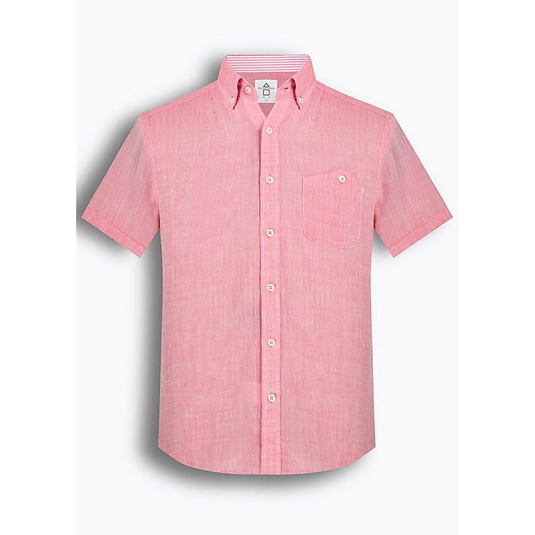 Áo Sơ Mi Nam Tay Ngắn Họa Tiết The Shirts Studio Hàn Quốc TD42F2338PI