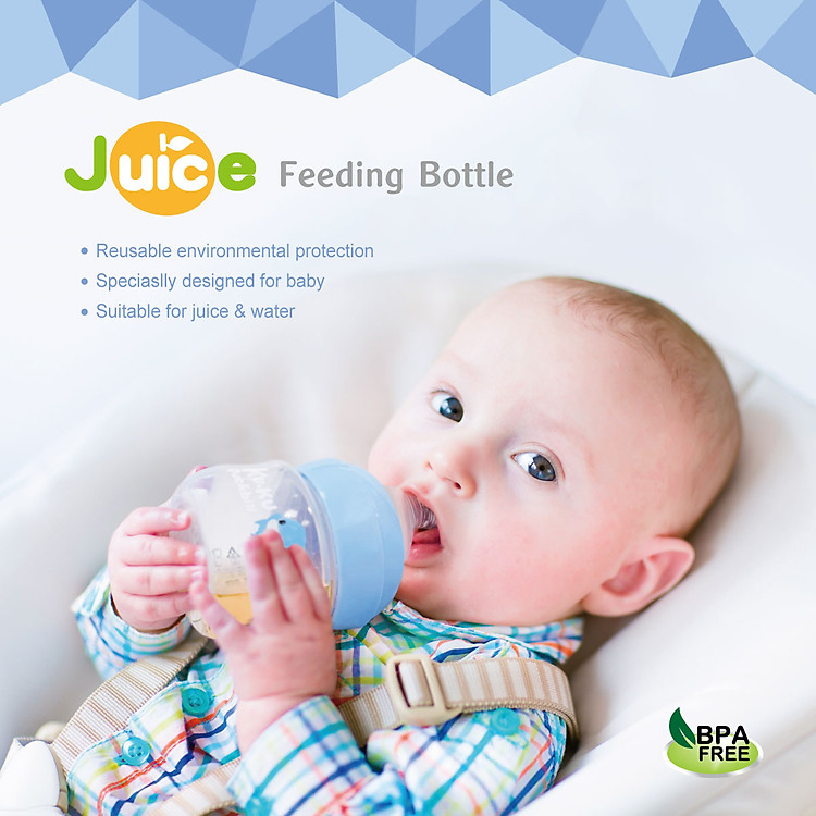 Bình Sữa Cổ Rộng Kuku 90ML Xanh Chính hãng Ưu đãi - Hình ảnh 5