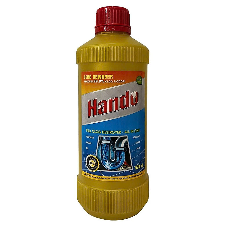 Nước thông cống 570ml xuất khẩu Gel thông tắc vệ sinh cống, làm sạch đường ống, chậu rửa bát, nhà vệ sinh