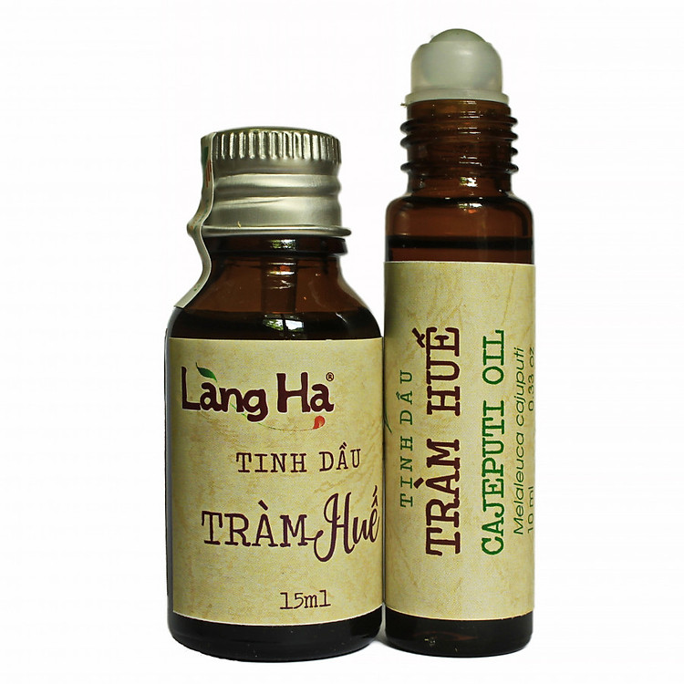 Combo Chai bi lăn tinh dầu Tràm Huế 15ml&10ml