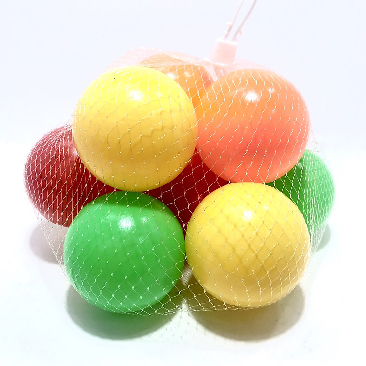 Đồ Chơi An Toàn Việt - 10 Bóng / Banh Nhựa Mầm Non 8CM Sato