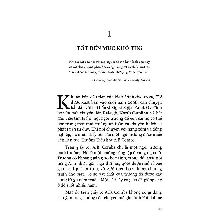 The Leader In Me - Nhà Lãnh Đạo Trong Tôi - Ảnh 2