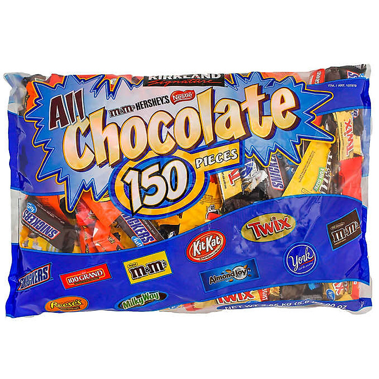 kẹo Socola Kirkland All Chocolate bag 150 viên