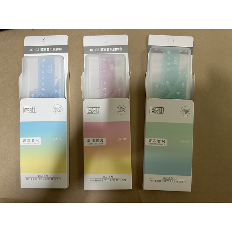 Bộ Dụng Cụ Học Sinh Tazano JR-02 (4 món)