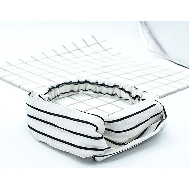 Băng đô thời trang kẻ sọc