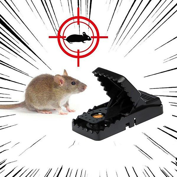 Bẫy Chuột Thông Minh Loại Cạm Kẹp