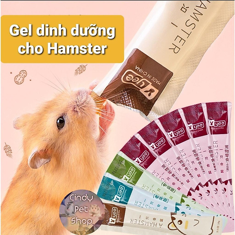 Gói gel dinh dưỡng cho Hamster biếng ăn
