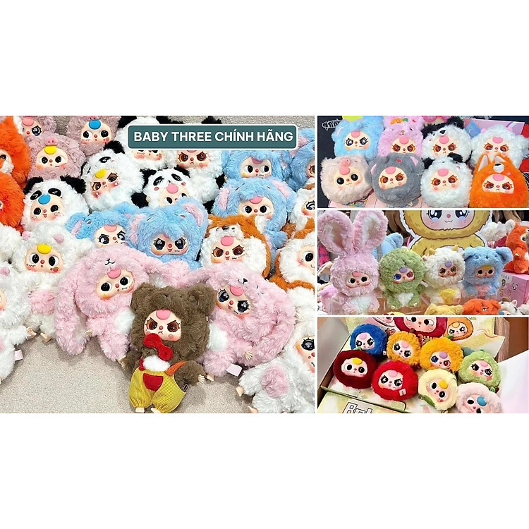 Tìm mua tại Avakids: Gấu Bông Blindbox Baby Three Liila - Ngập tràn khuyến mãi