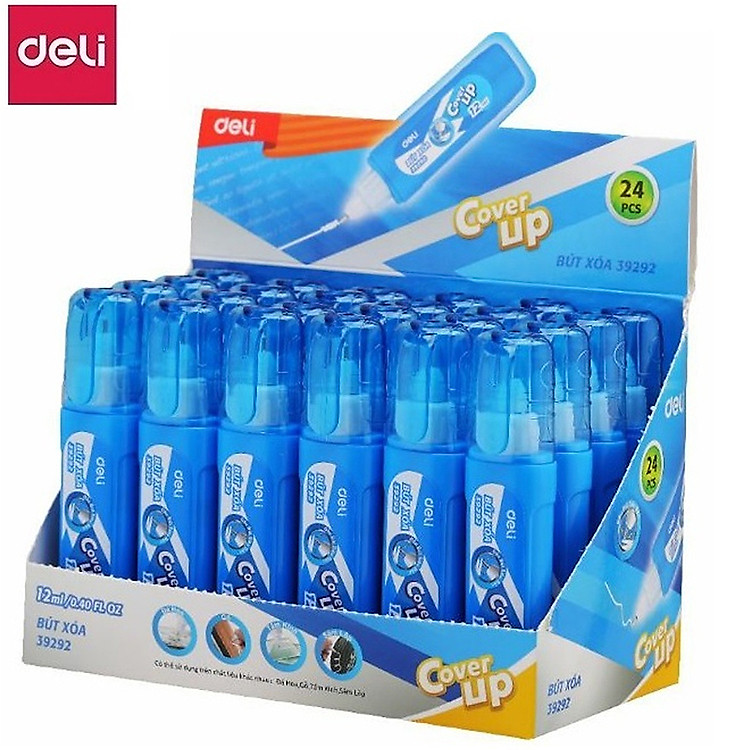 Bút xóa nước Deli 12ml - Ảnh 5