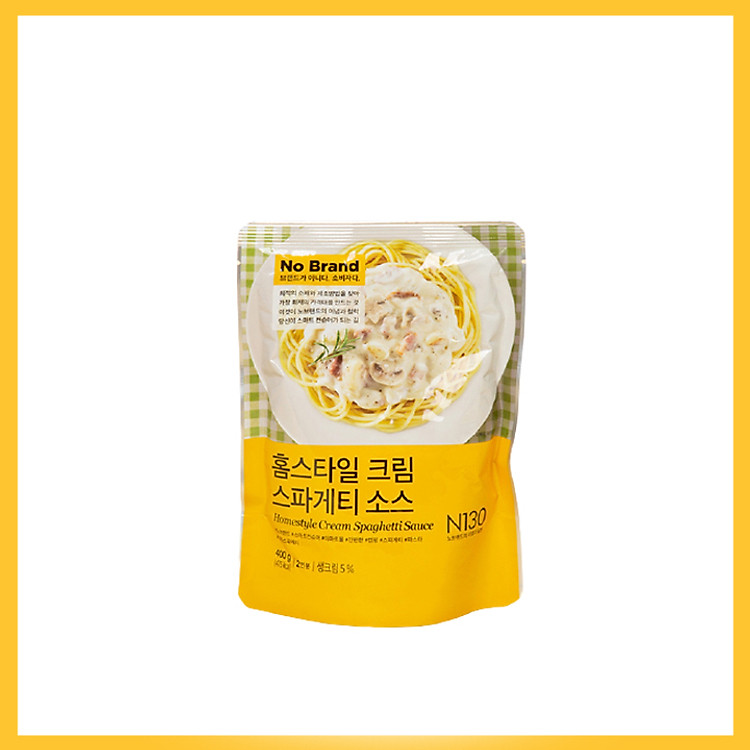 Sốt Kem Mì Ý Kiểu Gia Đình No Brand Túi 400g