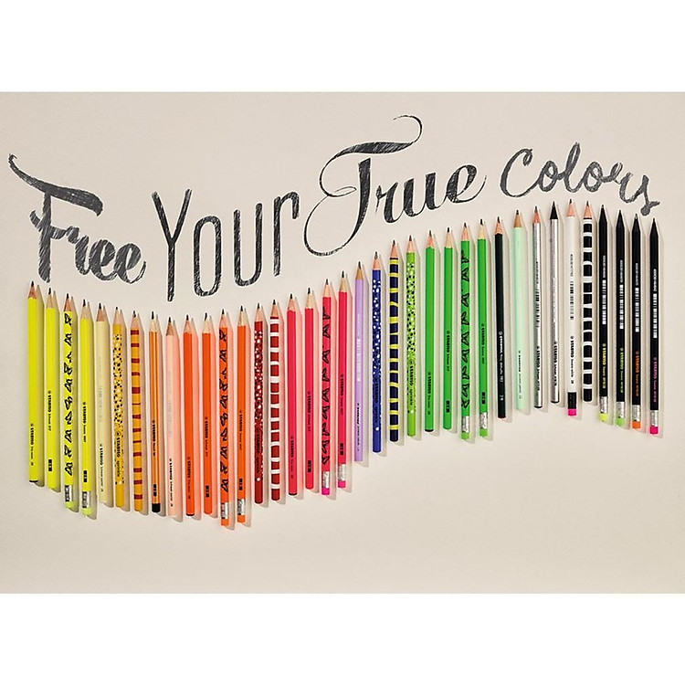 Bút Chì Gỗ STABILO Swano 2B (12 cây) - Ảnh 3