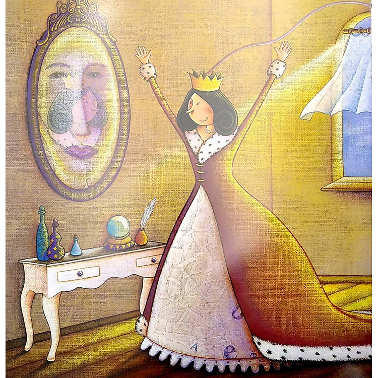 Truyện Cổ Kinh Điển Thế Giới - Nàng Tuyết Trắng Và Bảy Chú Lùn - Ảnh 7