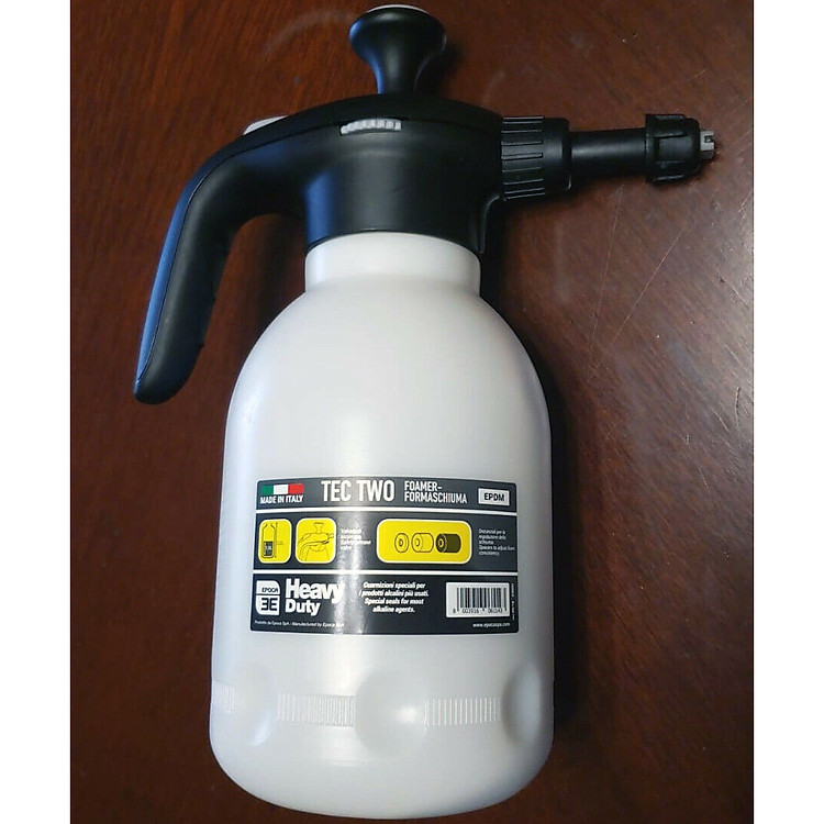 BÌNH TẠO BỌT TUYẾT CẦM TAY EPOCA TEC TWO 2000ml MADE IN ITALY