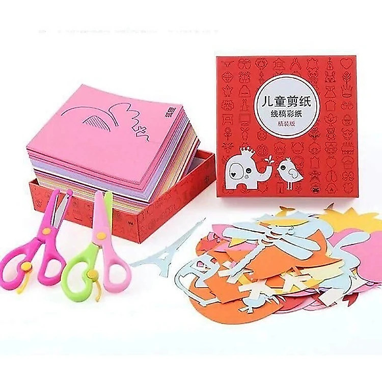Bộ Đồ Chơi Cắt Giấy An Toàn Cho Bé Chính hãng Ưu đãi - Hình ảnh 4
