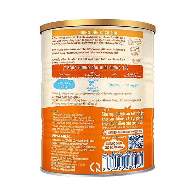 Bột Ăn Dặm Ridielac Gold 350G Tiết kiệm - Hình ảnh 3