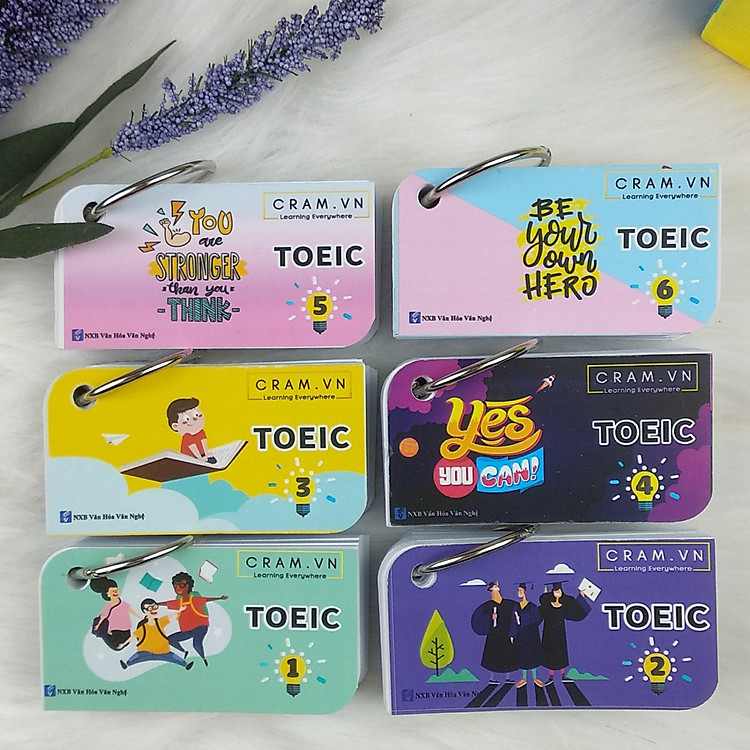 BỘ KATCHUP FLASHCARD TOEIC- CRAM