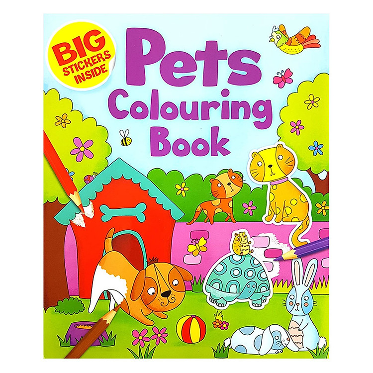 Sách tô màu Pets Colouring Book