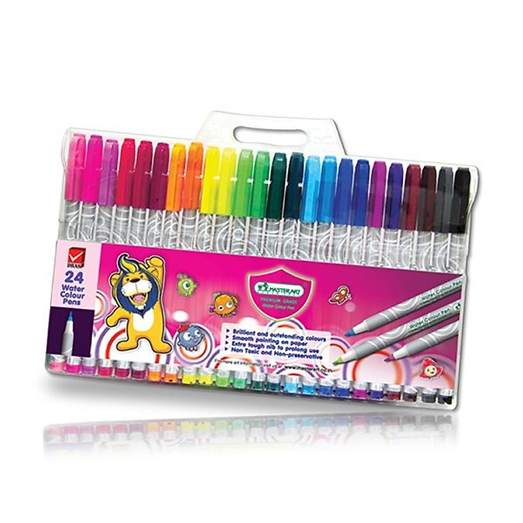 Bút Màu Nước Masterart (24 màu)