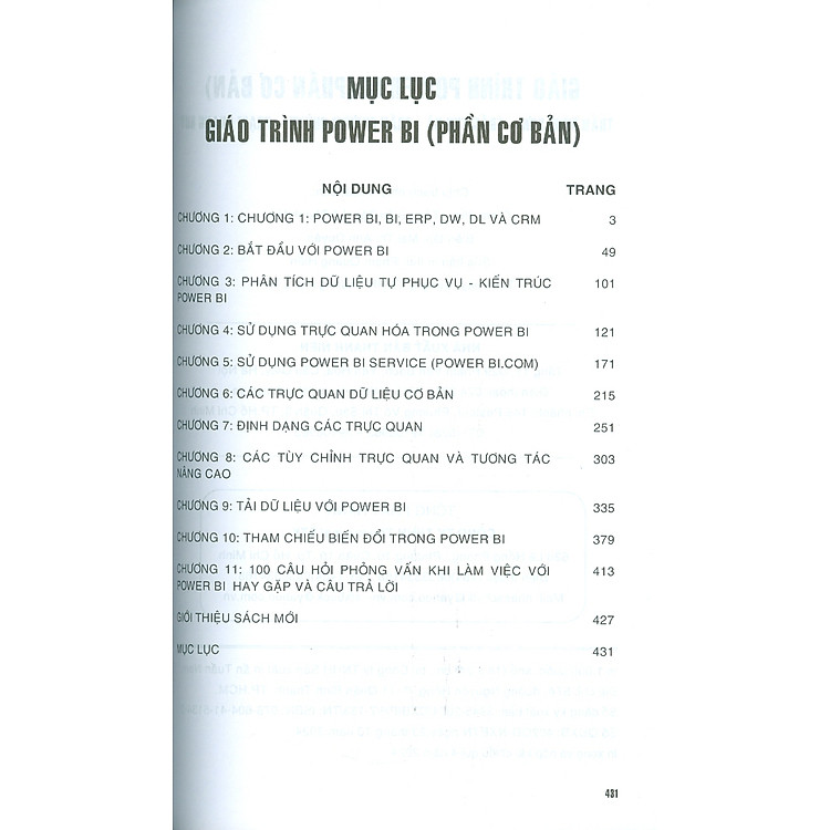 Giáo Trình Power Bi (Phần Cơ Bản) - Ảnh 6